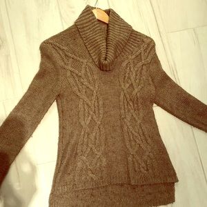 Cynthia Rowley tan sweater